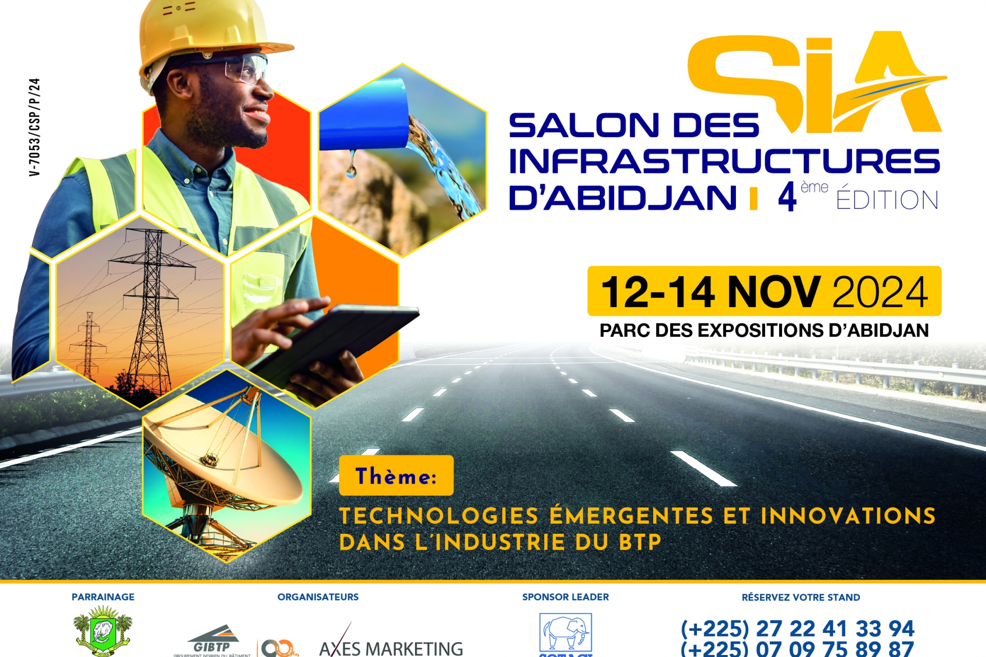 Lancement du SaIon des Infrastructures d'Abidjan 2024