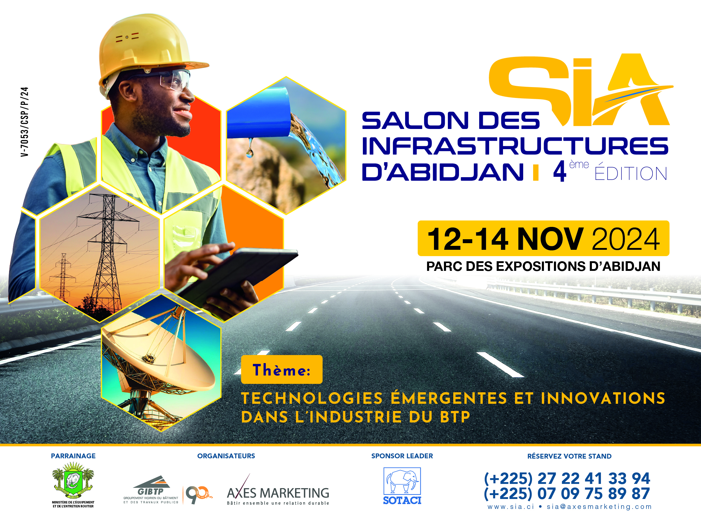 Lancement du SaIon des Infrastructures d'Abidjan 2024