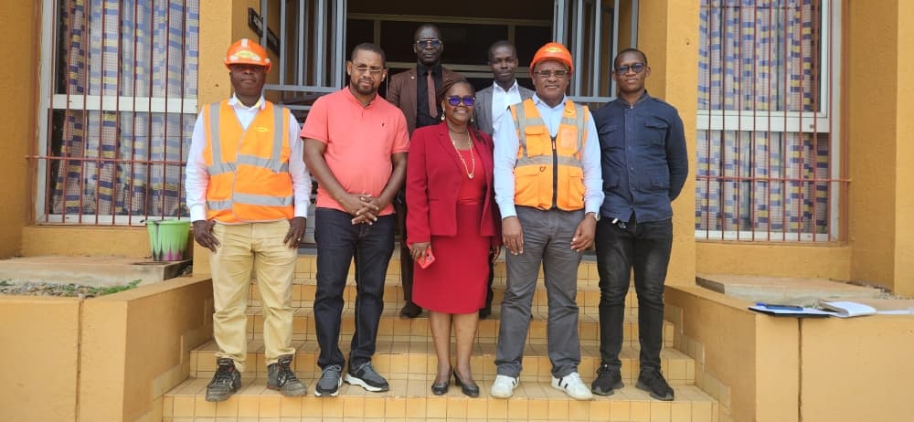 COLAS Côte d’Ivoire livre des travaux au GIBTP pour le futur Centre de Formation par Apprentissage des TP et des Mines