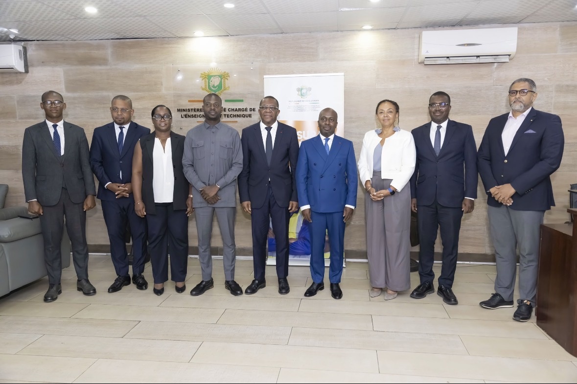 Le GIBTP reçu en audience par le Ministère délégué en charge de l’Enseignement Technique : Le CFA de Gagnoa au cœur des échanges