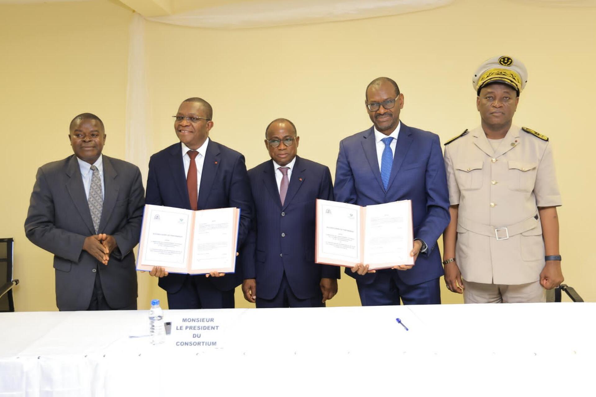 Visite du Centre de Formation d’Apprentissage de Gagnoa  Et  Signature d’un accord-cadre de partenariat entre le METFPA et le CESTPM-CI