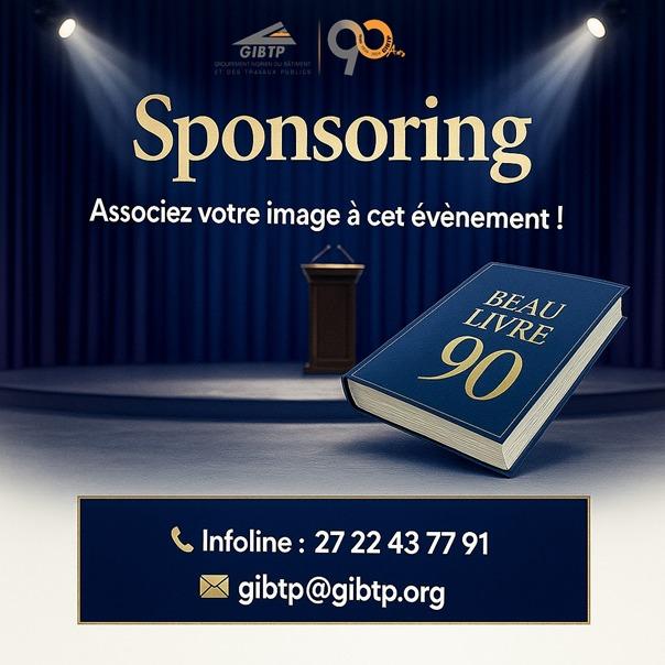 Sponsoring Cérémonie officielle de présentation du Beau Livre